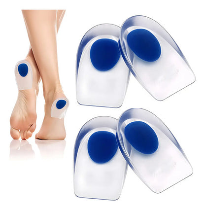 Talonera De Silicona 2 Pares Protector Para Talones 35-39 Transparente
