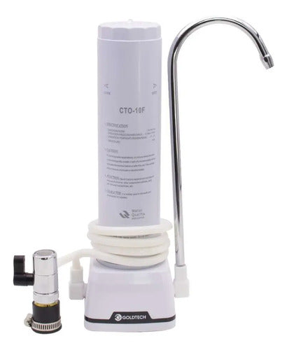 Filtro Purificador De Agua Mesada Blanco