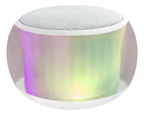 Parlante Portátil Bluetooth Tws Tf Fm Aux 3.5 Led Rgb 5w Aleatorio