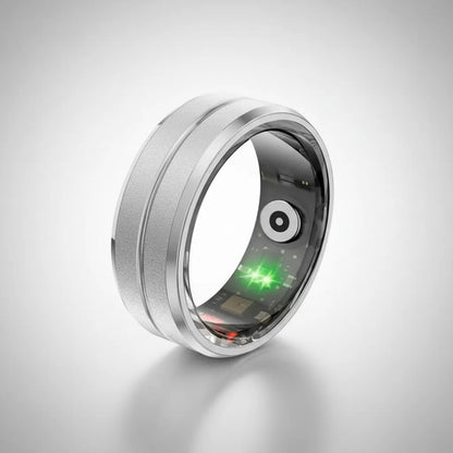 Anillo Inteligente Monitoreo Sueño Talle 9 Ios Android Plateado 9
