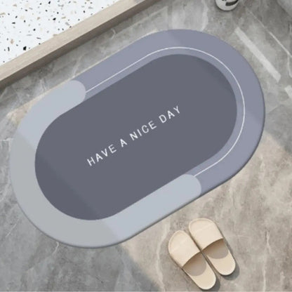 Alfombra De Baño Super Absorbente 57x38cm Aleatorio
