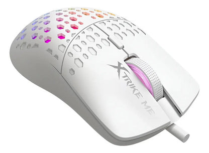Mouse Gamer Luz Rgb Con Cable 6 Botones