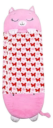 Saco De Dormir Infantil Para Niños Peluche 135x50cm Talle S
