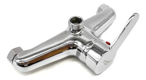 Monocomando Mesada Grifo Cocina Canilla Griferia Flexible 15cm Entre Caños