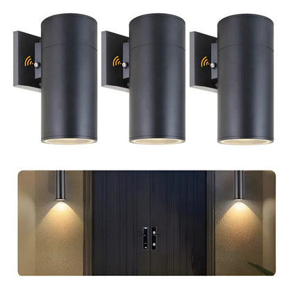 Set X3 Foco Pared Aplique Exterior Lampara Unidireccional