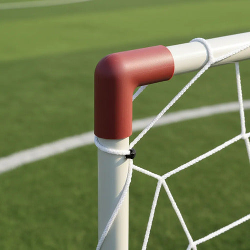 Arco Fútbol Infantil Pvc Pelota Inflador 97x64x35cm Portería Aleatorio