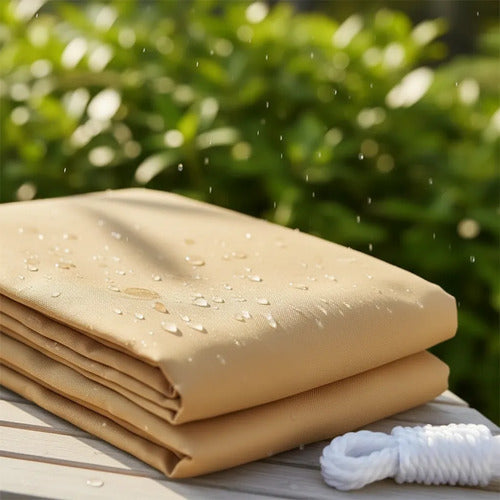 Lona Toldo Impermeable 3x3 Jardin Sombra Exterior Cuadrada Aleatorio - 6 Colores