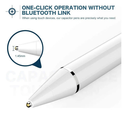 Lápiz Óptico Capacitivo Genérica K811-white - Blanco