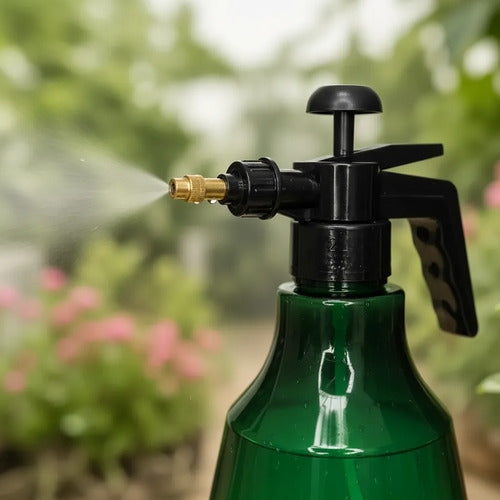 Pulverizador Rociador Manual A Presión 2l Jardinería Verde