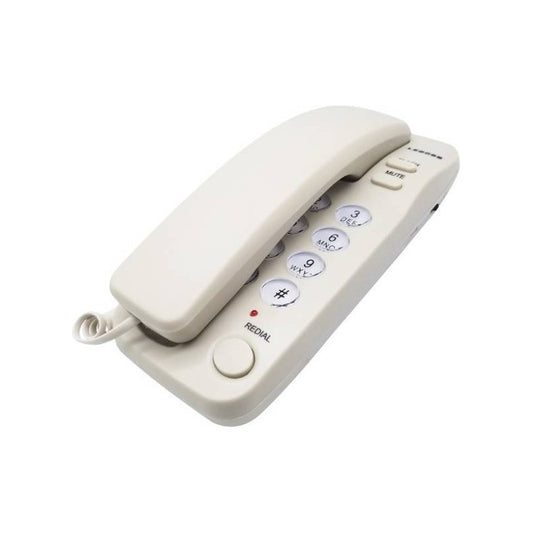 Telefono De Pared Fijo Zapatilla Color Blanco Y Negro