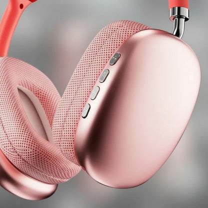 Auriculares Bluetooth Micrófono Manos Libres Reducción Ruido Rojo