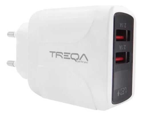 Cargador Pared 2 Usb Display Digital 3.1a Celular Tablet Aleatorio - 2 Colores