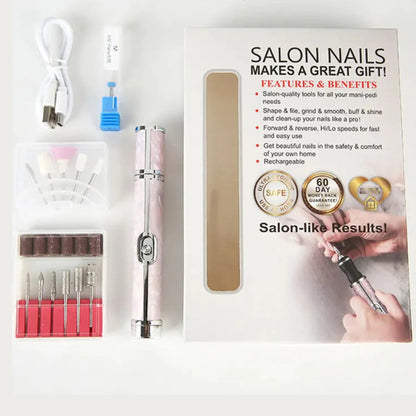 Torno De Uñas Set De Manicura Pedicura Incluye Accesorios Aletorio