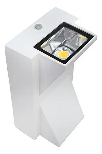 Aplique Pared Bidireccional Lampara Exterior Luminaria Led