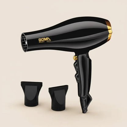 Secador Pelo Profesional 2200w 3 Temperatura 2 Velocidades Negro