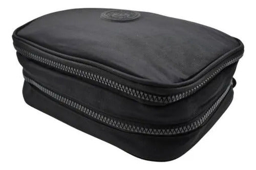 Bolso Estuche Neceser Porta Cosméticos Maquillaje 23x16cm Negro