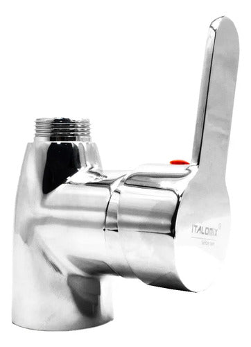 Monocomando Mesada Puntero Flexible Cromado Canilla Cocina