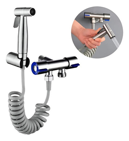 Ducha Higienica Griferia Grifo Baño Con Boton