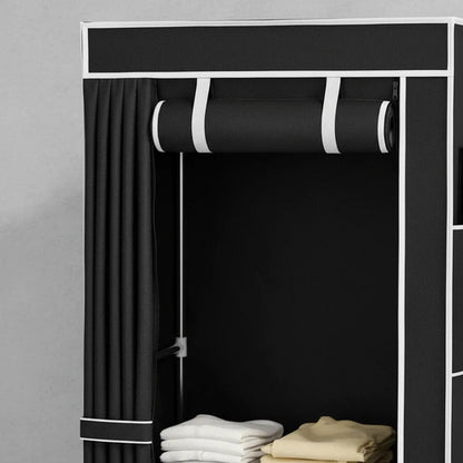 Armario Portatil 146x56 Oficina Tela Tnt Organizador Ropero 5 Colores Segun Stock
