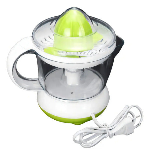 Exprimidor Eléctrico Boma 1.2l 40w 2 Cabezales Jarra Acrílico Blanco