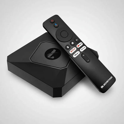 Tv Box Smart Android 14 Wifi Convertidor Inteligente 4-32 Gb Negro De Voz