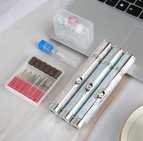 Torno De Uñas Set De Manicura Pedicura Incluye Accesorios Aletorio