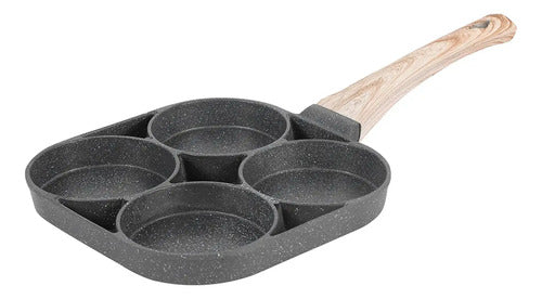 Sarten Antiadherente 4 Divisiones Huevos Tortillas Varios