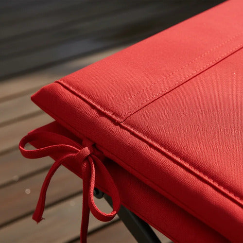 Lona Pared Gazebo 3 Lados Oxford 210 Toldo Lateral Poliester Rojo