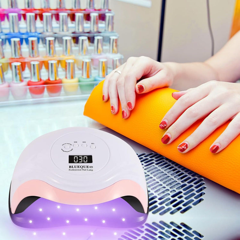Lampara Secador De Uñas Cabina Uv 36 Led Manicura 168w