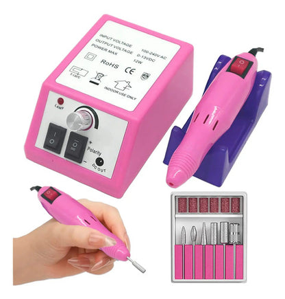 Torno Manicura Pedicura Manos Pies Set Completo Aleatorio