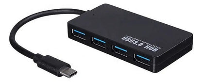 Adaptador Hub Tipo C 4 Puertos 3.1 Alta Velocidad
