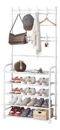 Perchero Organizador De Zapatos Estante 5 Niveles Aleatorio