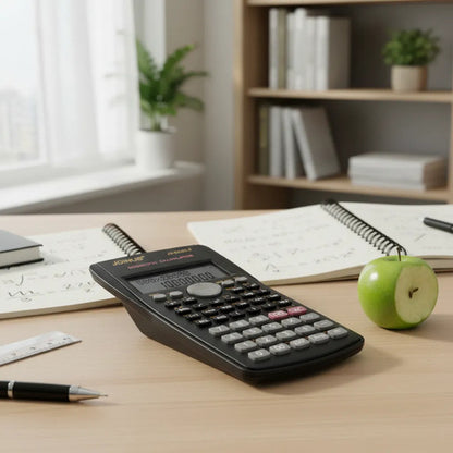 Calculadora Cientifica 12 Digitos Escolar Oficina Matematica Negro