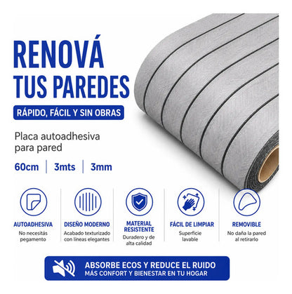 Placa Autoadhesiva Pared Revestimiento Vinilos Decorativo Aleatorio