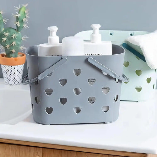Organizador De Plastico Canasto Multiuso Baño Cocina Aleatorio