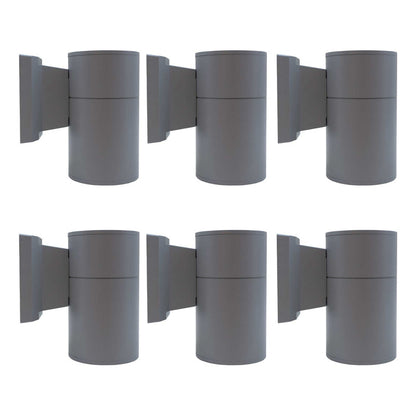 Set X6 Aplique Pared Exterior Luminaria Foco Unidireccional