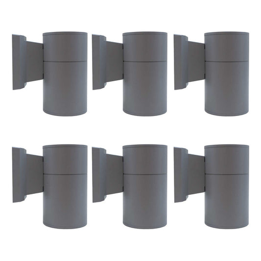 Set X6 Aplique Pared Exterior Luminaria Foco Unidireccional