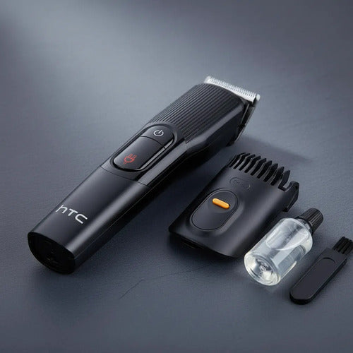 Cortapelo Htc Regulable Hoja T Inalambrica Pantalla Lcd Negro
