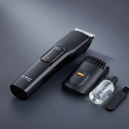 Cortapelo Htc Regulable Hoja T Inalambrica Pantalla Lcd Negro
