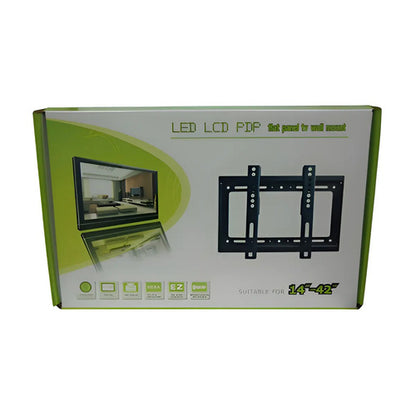 Soporte Tv Fijo De 14 A 42 Pulgada Vesa Led Lcd Color Negro Negro