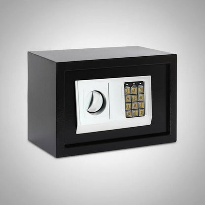 Caja Fuerte Seguridad Digital Teclado Llave Acero Cofre 22l Negro