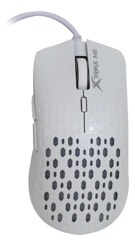 Mouse Gamer Con Cable 6 Botones Luz Rgb