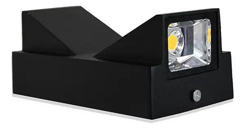 Aplique Pared Bidireccional Lampara Exterior Luminaria Led