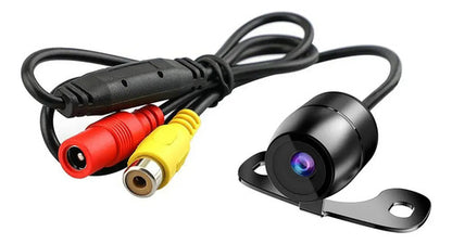Camara Auto Reversa Vision Nocturna Pantalla Radio + Cables