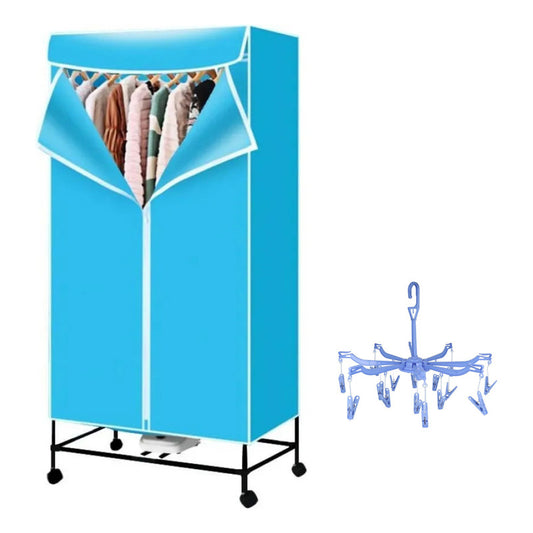 Secador De Ropa De Pie De Bolsa 1000w + Tender Colgador