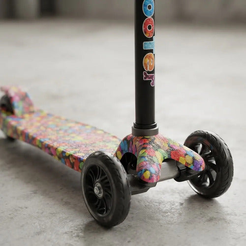 Tripatín Scooter Infantil Luces Ruedas Regulable 50kg Aleatorio