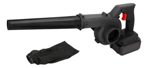 Soplador Aspiradora Portátil Turbo Recargable 6000mah 21v Negro