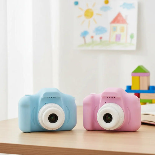 Mini Cámara Digital Infantil 1080p Pantalla 2  Recargable Aleatorio