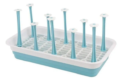 Escurridor Para Vasos Copas De Plastico 38.5x20x7cm Aleatorio