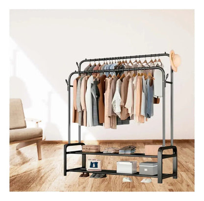 Perchero Organizador De Pie Estante Ropa Dormitorio
